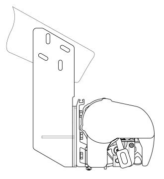 Asennus kattopalkkiin