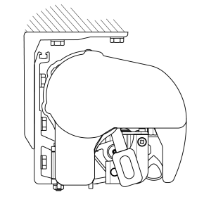Asennus kattoon