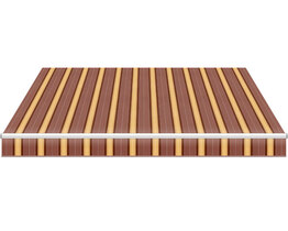 Markiisi patiolle valkoinen