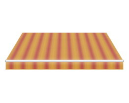 Sähköinen markiisi terassille