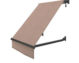 Mittatilaustyönä tehty parvekkeen aurinkomarkiisi