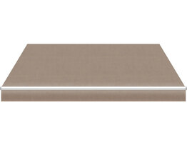 Markiisi patiolle valkoinen