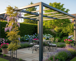 Puutarhapergola Knall