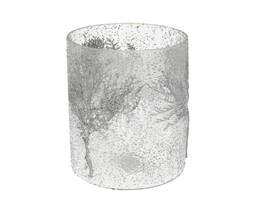 Kynttilänjalka Oksa ja ⌀15cm hopea
