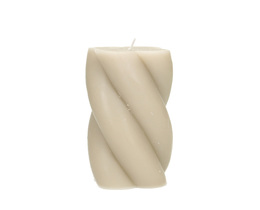 Kynttilä Camila 14cm beige