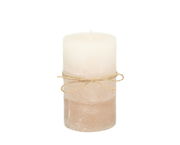 Kynttilä Silvia 14 cm beige