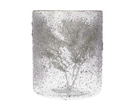 Kynttilänjalka Twig II ⌀20cm hopea