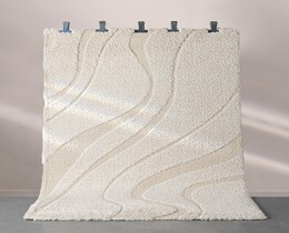 Matto Relief kermanvärinen 160x230 cm