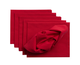 Lautasliinasetti 6 kpl 42 x 42 Quadro 136-19