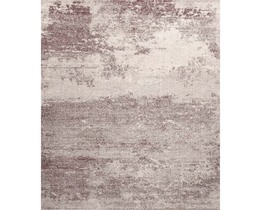 Matto Pehmeys hopea/viininpunainen 200x290cm