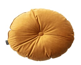 Pyöreä tyyny napilla