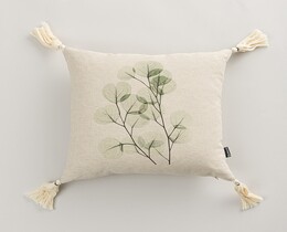 Tyynynpäällinen tyynyyn Eukalyptus Tupsu 45x45 cm