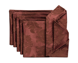 Lautasliinasetti 6 kpl 42 x 42 Damasco 613-88