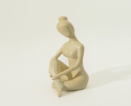 Jooganaishahmo, asana ja 6x6x10 cm