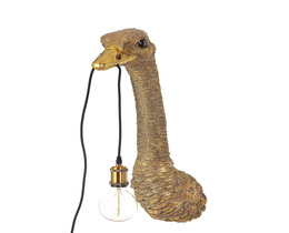 Seinävalaisin, kultainen strutsi, 72 cm