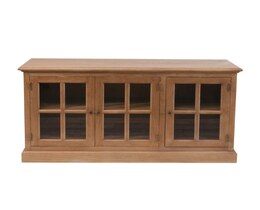 Lipasto Josette 148x45x85cm luonnonharmaa