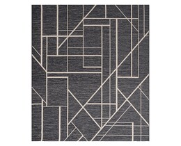 Matto sametti beige/petroolinsininen 160x230cm