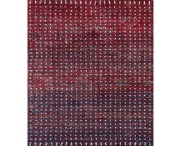Matto Royal kirsikanpunainen/tummansininen 160x230cm