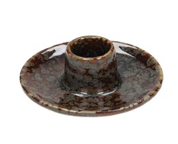Kynttilänjalka Yksittäinen 9x6cm ruskea