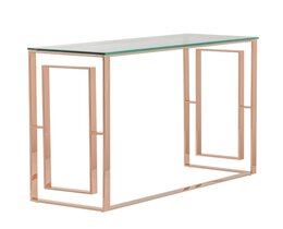 Eternic-konsolipöytä ruusukulta 120x40x80cm