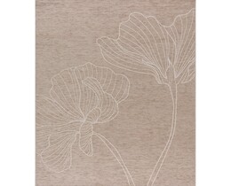 Matto sametti beige/hiekka 160x230cm