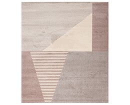 Matto Sevilla paperi valkoinen/pölyinen roosa 160x230cm