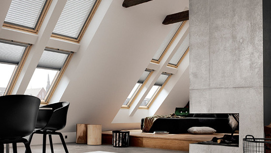 VELUX laskostetut kaihtimet