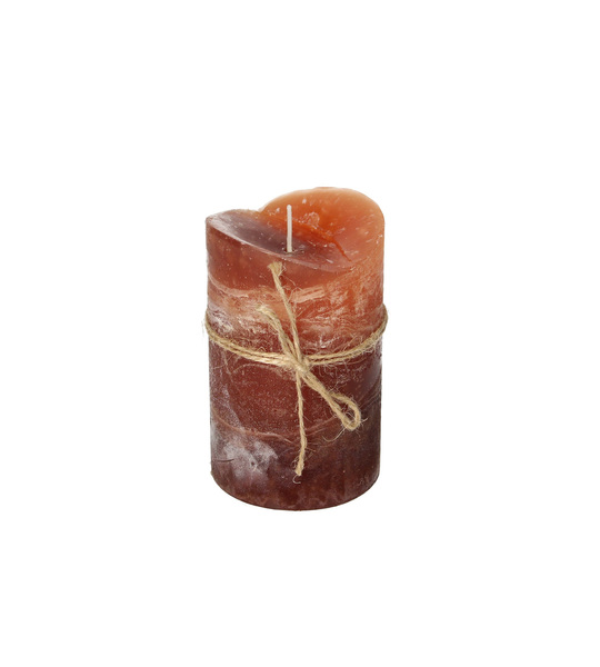 Candle Dorotea 10cm amber