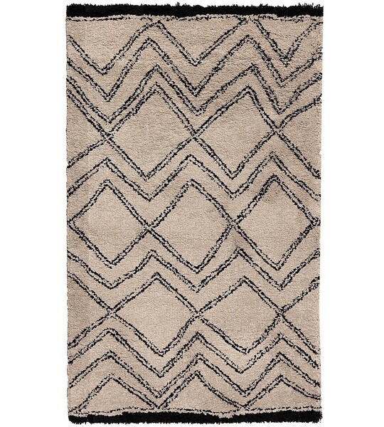 Rug Royal Nomadic sand/black 120x170cm