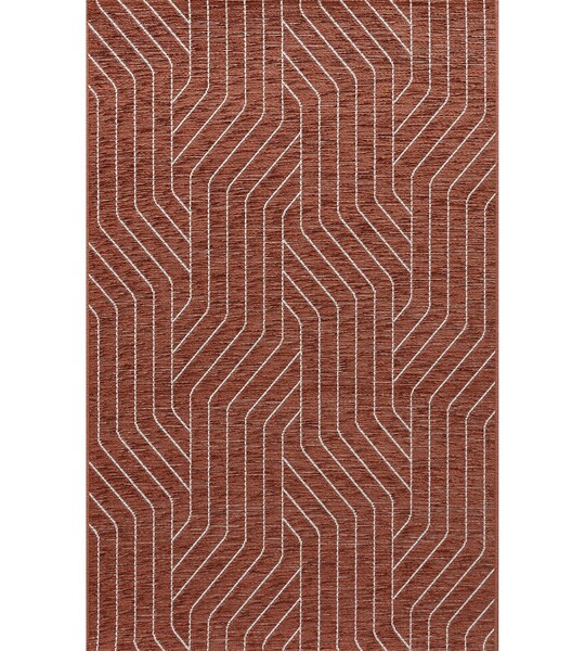 Rug Velvet beige/rust 120x170cm