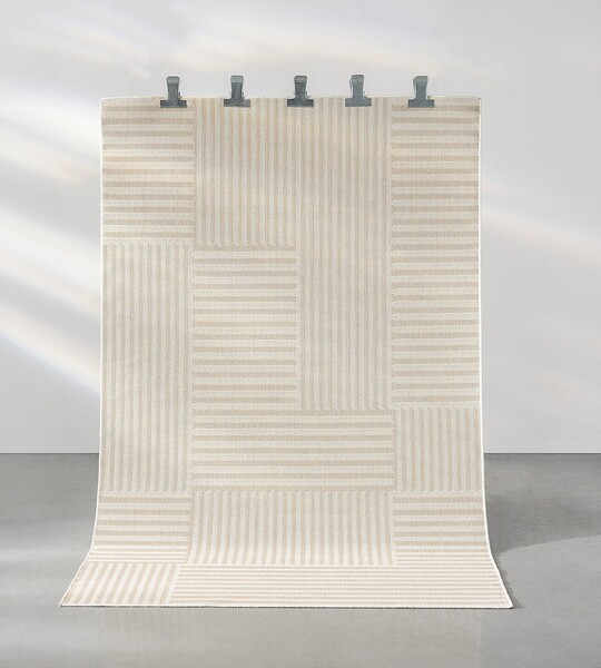 Rug Mellow Beige and 160x230 cm