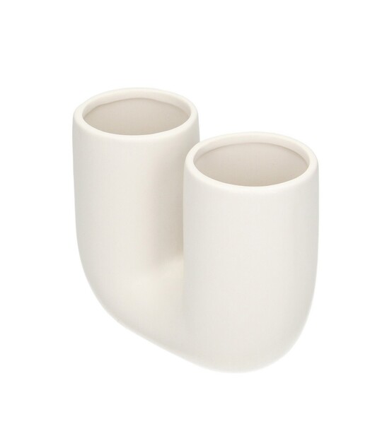 Vase Minestra 12cm white