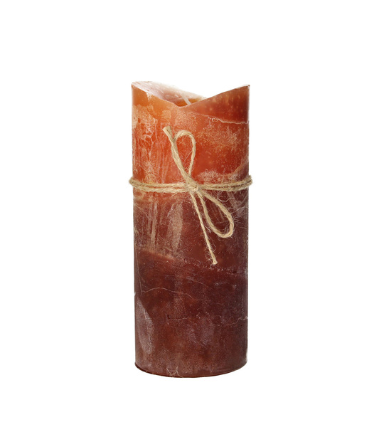 Candle Dorotea 15cm amber