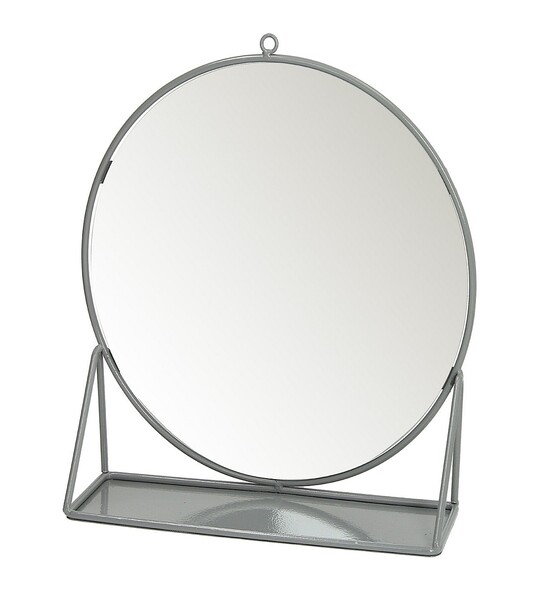 Mirror wall with with shelf Daira