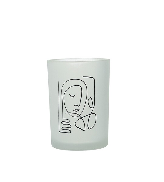 Candle holder Face III 13cm