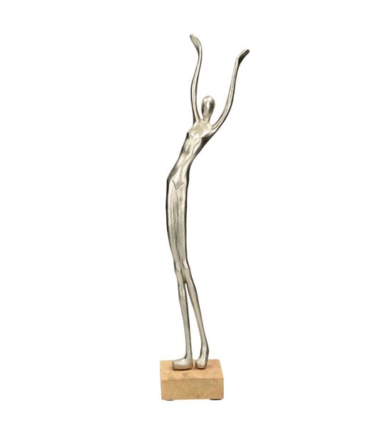 Decoration Silver Woman III height 52cm