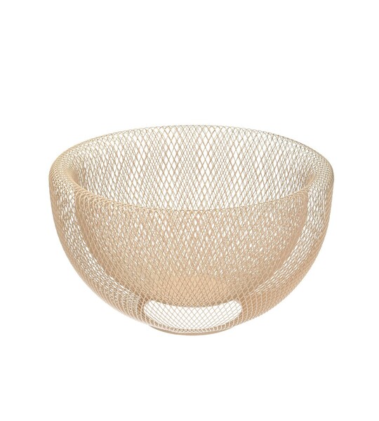 Bowl Wire ⌀30cm pink