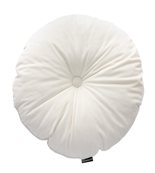 Cushion round with button