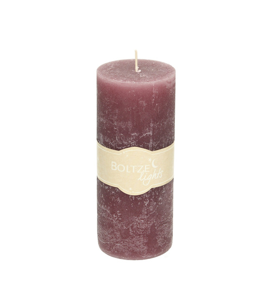 Candle Lea 15cm ice blackberry