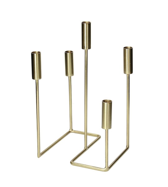 Candle holder Goldie 32cm