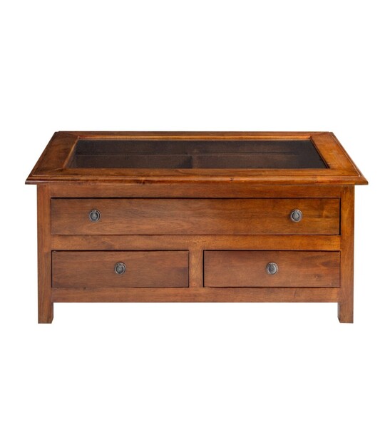 Coffee table Mahika 95x60x40cm brown
