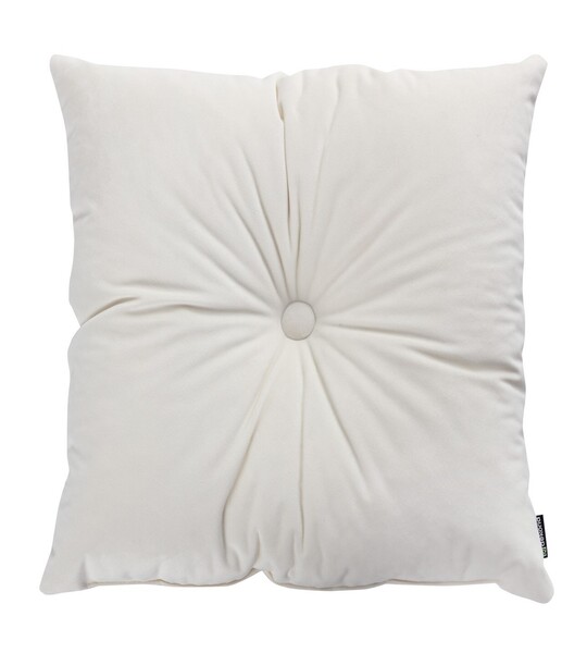 Cushion square Velvet with button