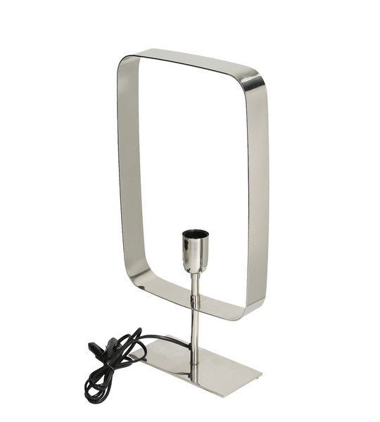 Lampa stołowa Theo Silver 46 cm