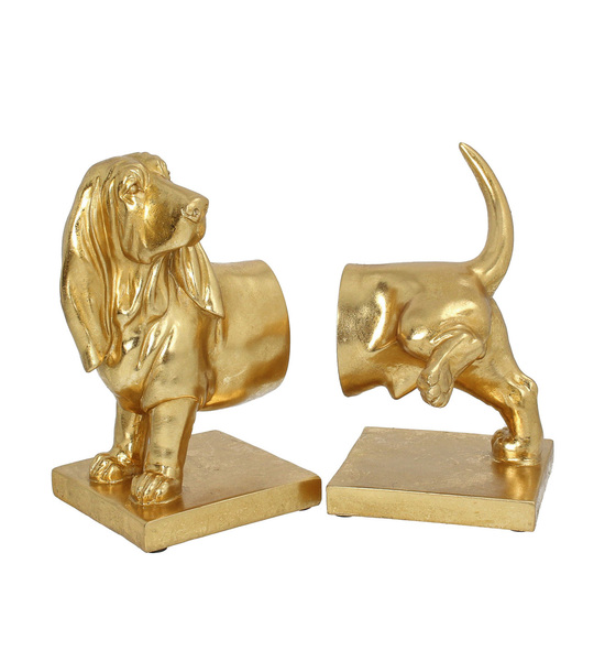 Bookends for books Golden Dog 20 cm