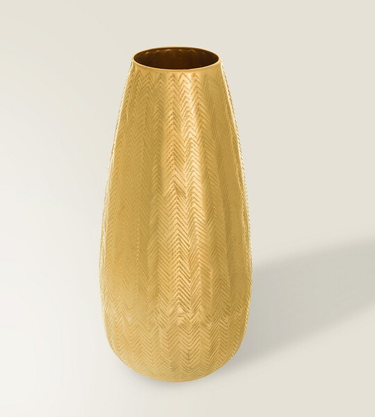 Vase Yuli 32cm gold