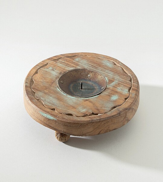Podstawka for candle Rustic Flame 15 cm