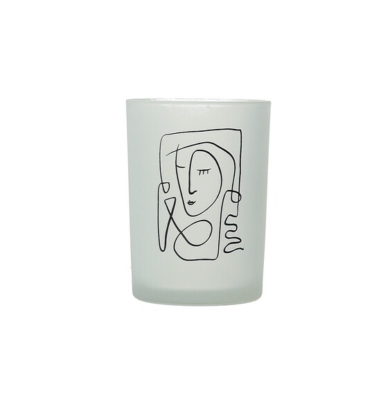 Candle holder Face II 13cm