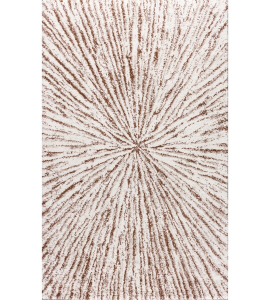 Rug Softness cream/brown 200x290cm