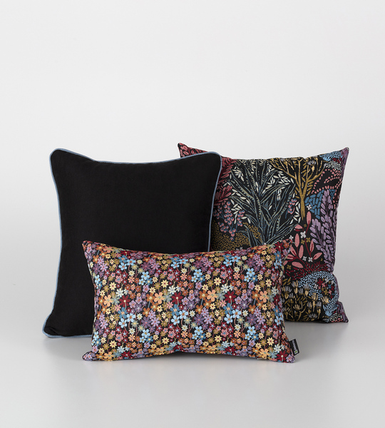 Set cushions for living room Dark Garden