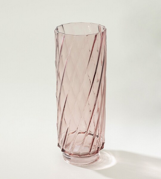 Vase glass Heather II 13x30 cm